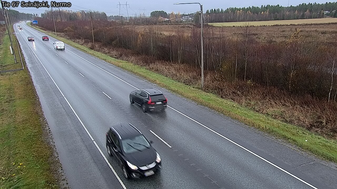 Weather Camera Image Väg 67 Seinäjoki, Nurmo, Seinäjoki, Etelä-Pohjanmaa