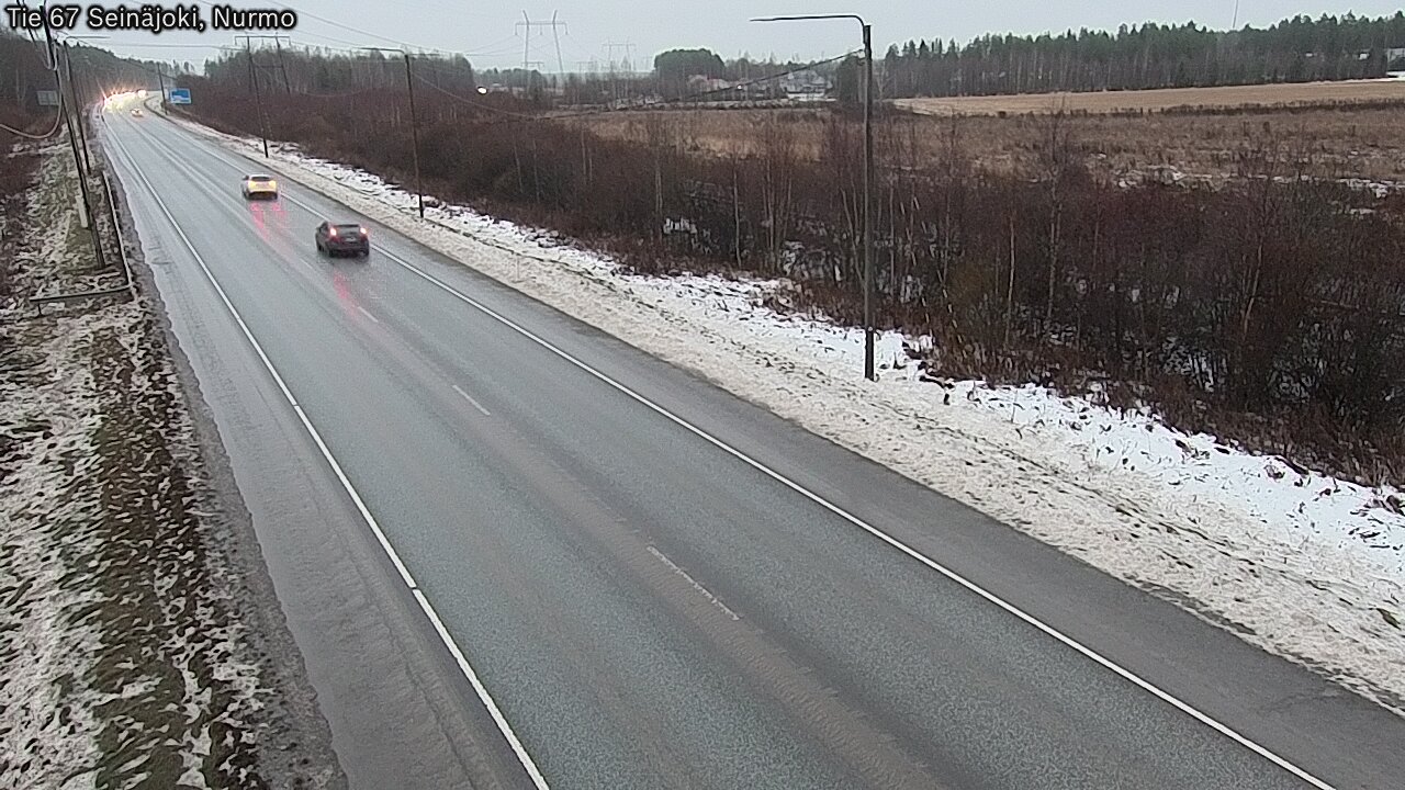 Weather Camera Image Väg 67 Seinäjoki, Nurmo, Seinäjoki, Etelä-Pohjanmaa