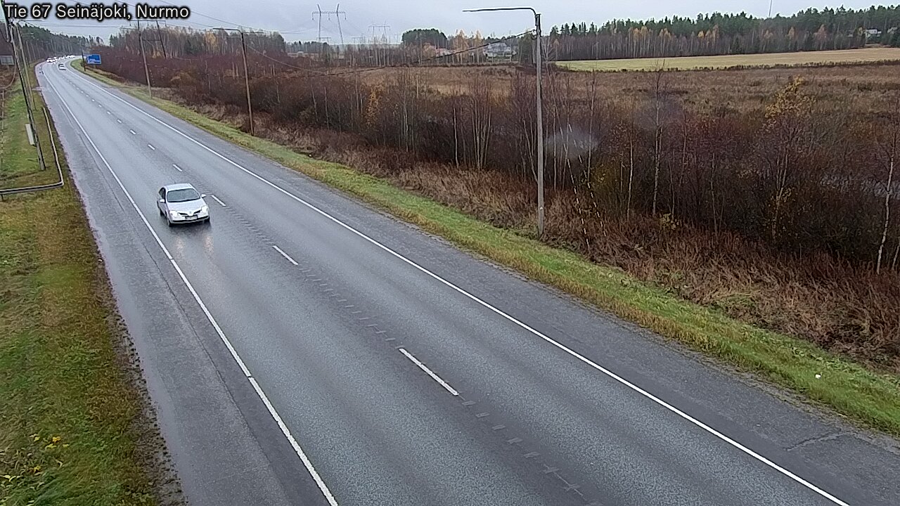 Weather Camera Image Väg 67 Seinäjoki, Nurmo, Seinäjoki, Etelä-Pohjanmaa