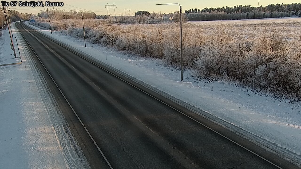 Weather Camera Image Road 67 Seinäjoki, Nurmo, Seinäjoki, Etelä-Pohjanmaa