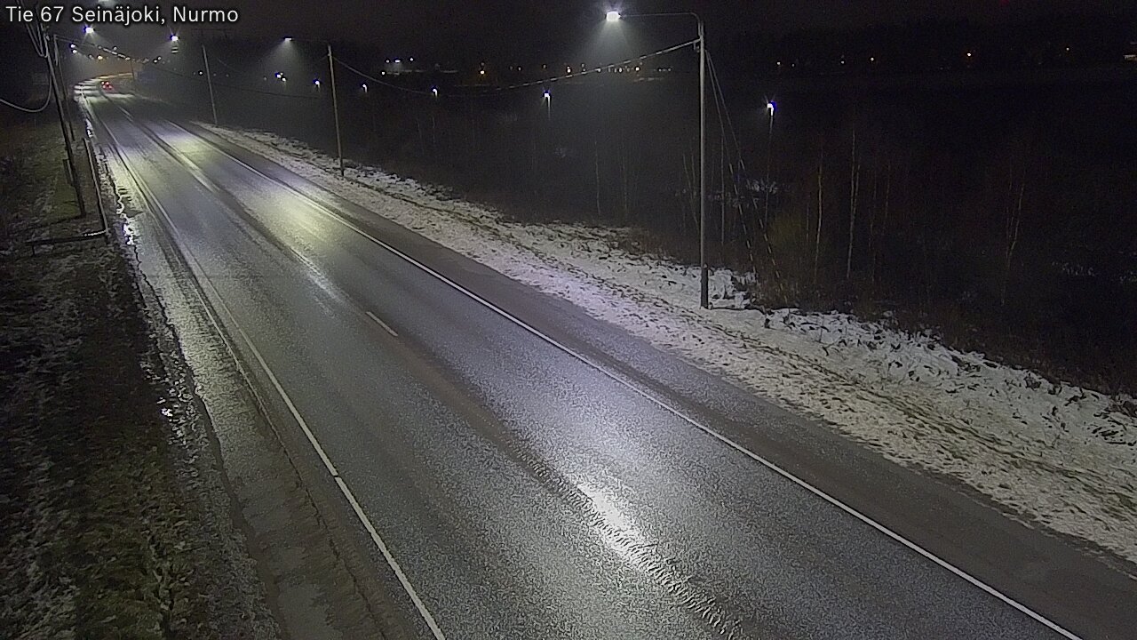 Weather Camera Image Väg 67 Seinäjoki, Nurmo, Seinäjoki, Etelä-Pohjanmaa