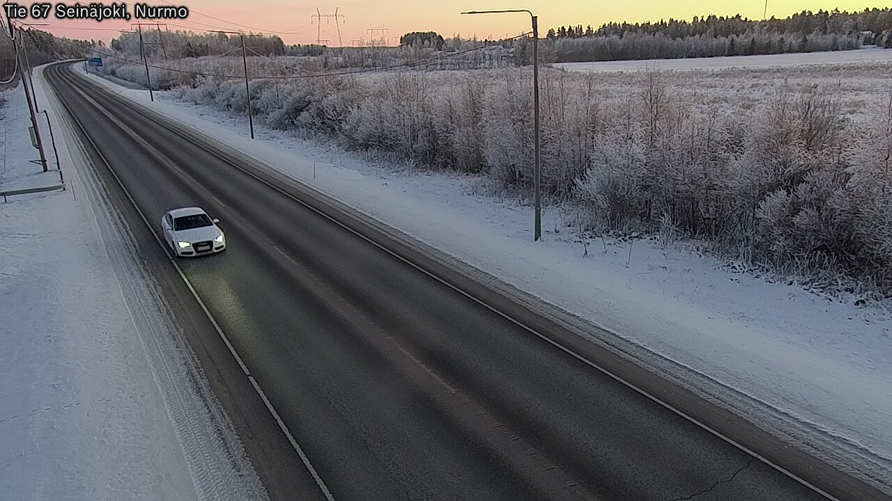 Weather Camera Image Road 67 Seinäjoki, Nurmo, Seinäjoki, Etelä-Pohjanmaa