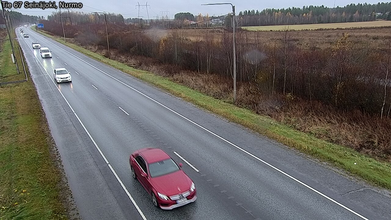 Weather Camera Image Väg 67 Seinäjoki, Nurmo, Seinäjoki, Etelä-Pohjanmaa