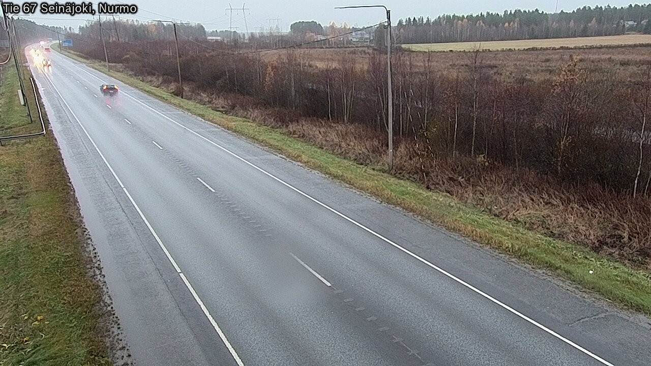 Weather Camera Image Väg 67 Seinäjoki, Nurmo, Seinäjoki, Etelä-Pohjanmaa