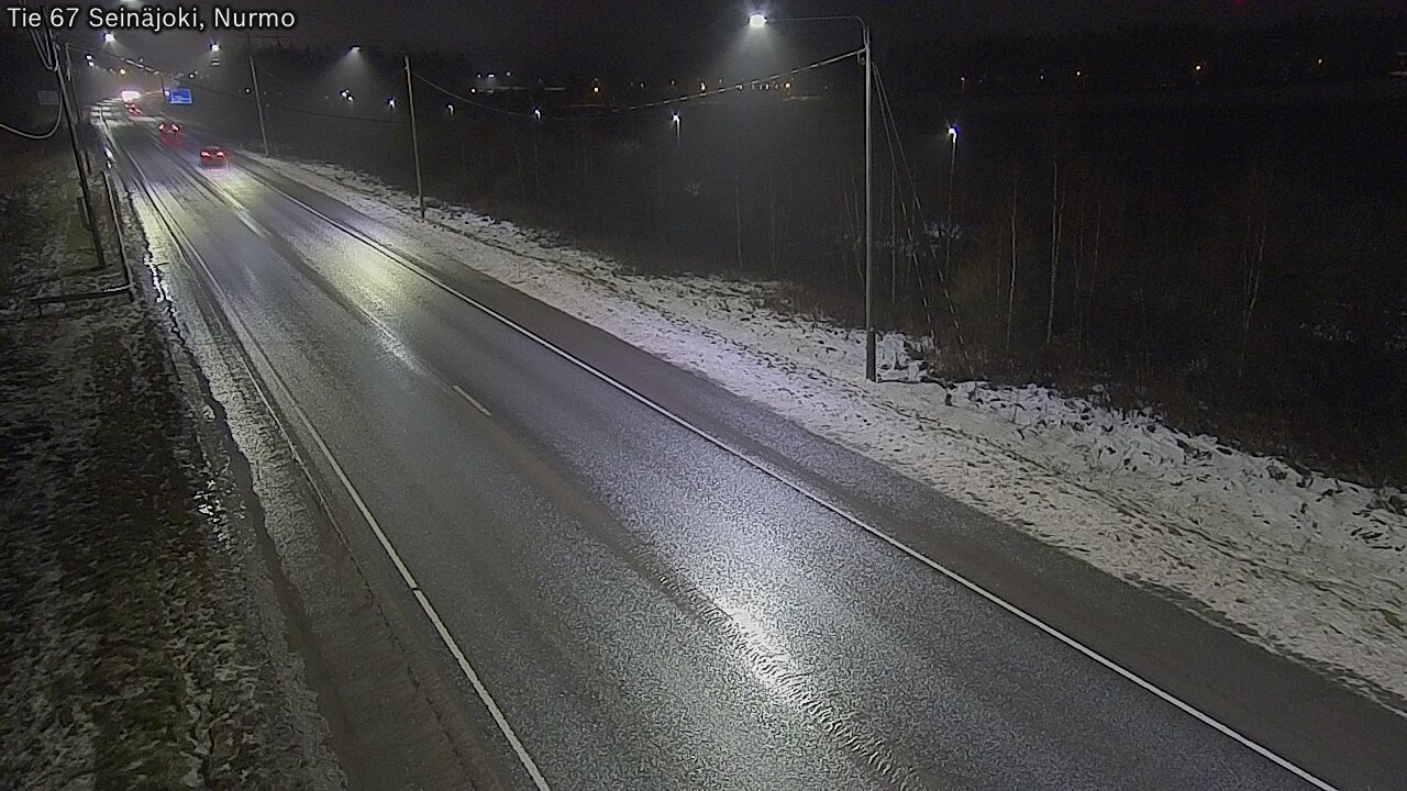Weather Camera Image Väg 67 Seinäjoki, Nurmo, Seinäjoki, Etelä-Pohjanmaa