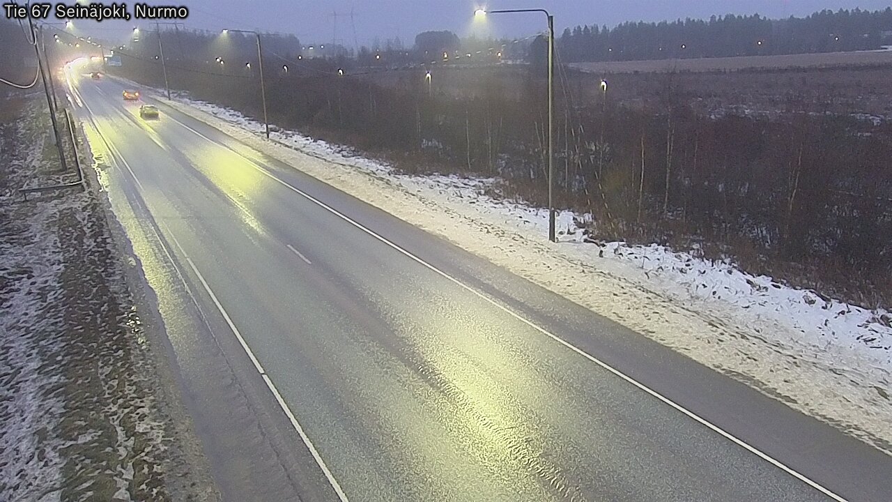 Weather Camera Image Väg 67 Seinäjoki, Nurmo, Seinäjoki, Etelä-Pohjanmaa