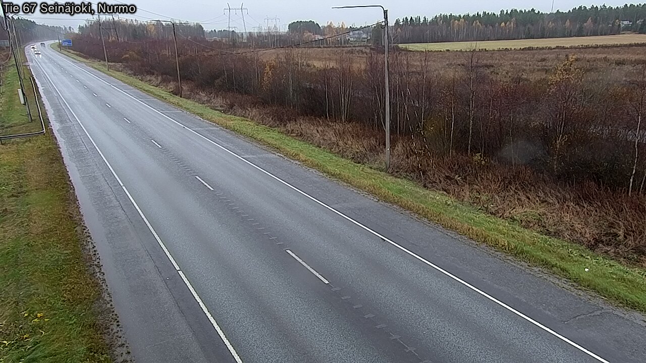 Weather Camera Image Väg 67 Seinäjoki, Nurmo, Seinäjoki, Etelä-Pohjanmaa