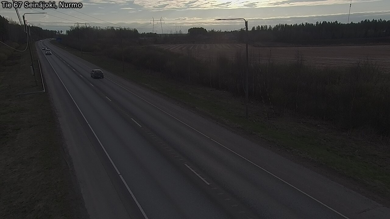 Weather Camera Image Road 67 Seinäjoki, Nurmo, Seinäjoki, Etelä-Pohjanmaa