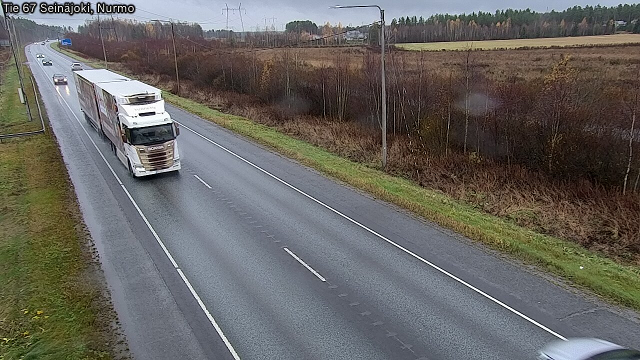 Weather Camera Image Väg 67 Seinäjoki, Nurmo, Seinäjoki, Etelä-Pohjanmaa