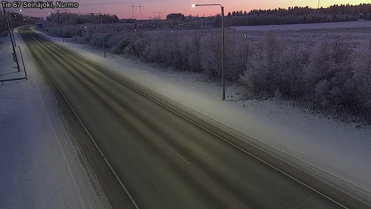 Weather Camera Image Road 67 Seinäjoki, Nurmo, Seinäjoki, Etelä-Pohjanmaa