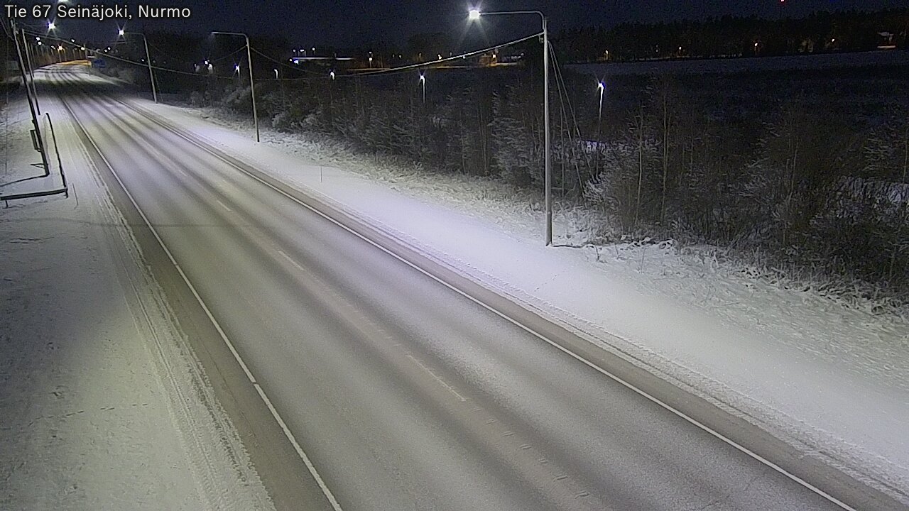 Weather Camera Image Road 67 Seinäjoki, Nurmo, Seinäjoki, Etelä-Pohjanmaa