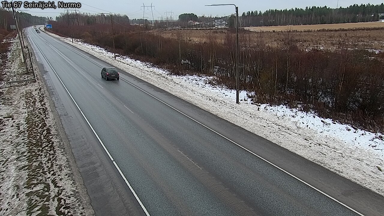 Weather Camera Image Väg 67 Seinäjoki, Nurmo, Seinäjoki, Etelä-Pohjanmaa
