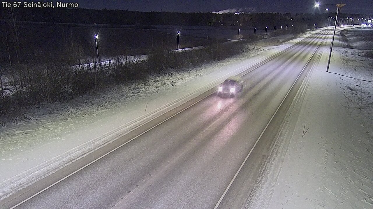 Weather Camera Image Road 67 Seinäjoki, Nurmo, Seinäjoki, Etelä-Pohjanmaa