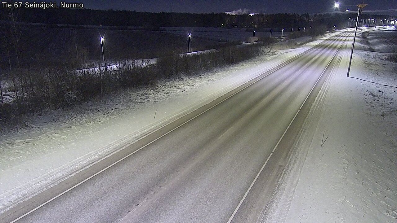 Weather Camera Image Road 67 Seinäjoki, Nurmo, Seinäjoki, Etelä-Pohjanmaa