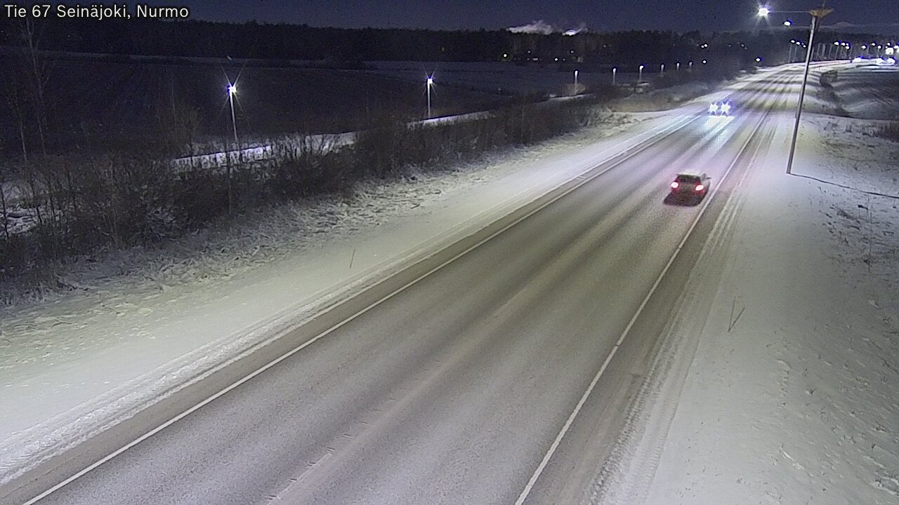 Weather Camera Image Road 67 Seinäjoki, Nurmo, Seinäjoki, Etelä-Pohjanmaa
