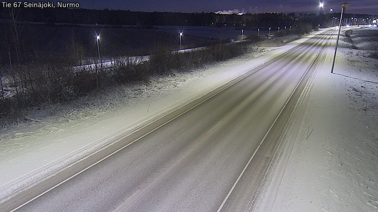 Weather Camera Image Road 67 Seinäjoki, Nurmo, Seinäjoki, Etelä-Pohjanmaa