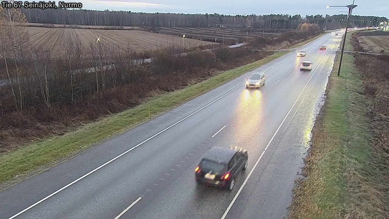 Weather Camera Image Väg 67 Seinäjoki, Nurmo, Seinäjoki, Etelä-Pohjanmaa
