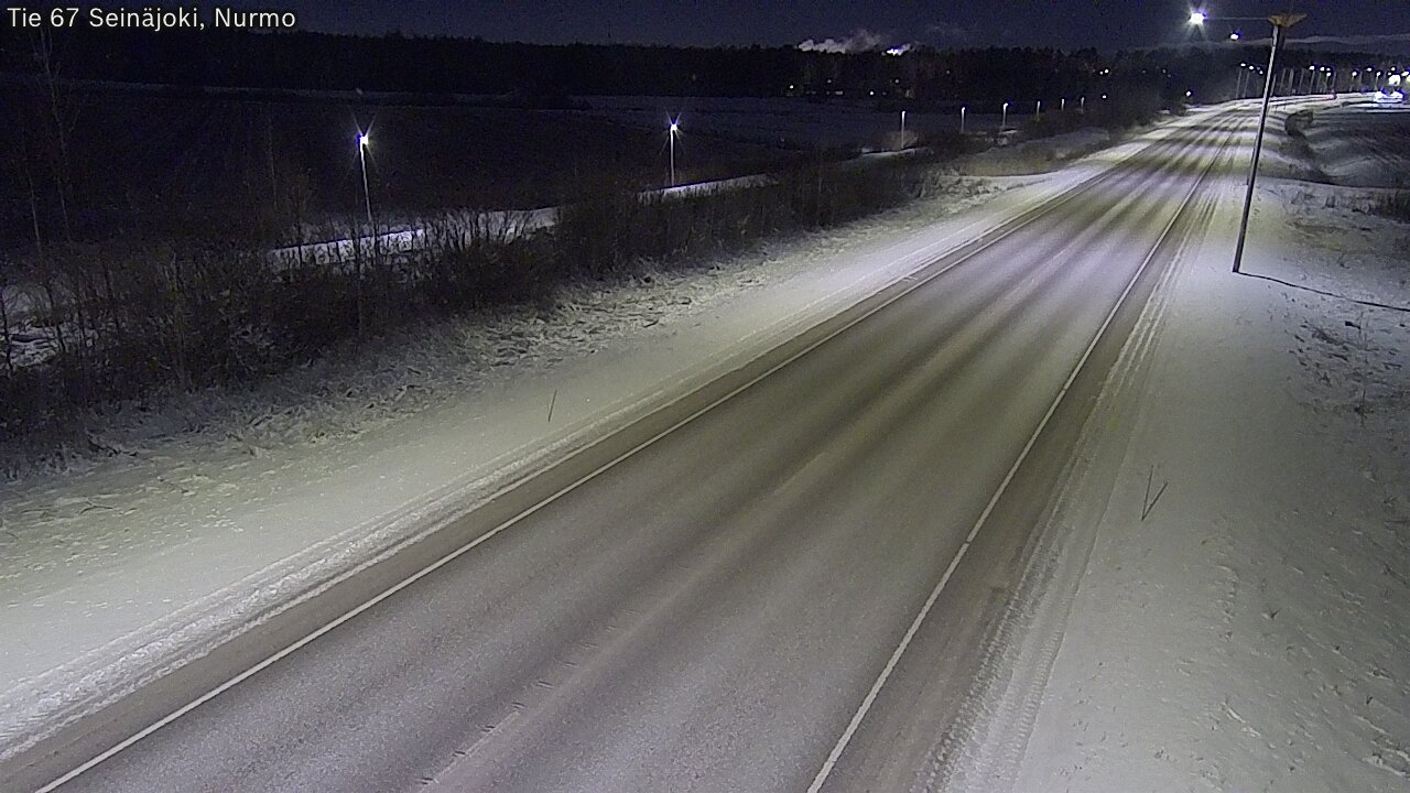 Weather Camera Image Road 67 Seinäjoki, Nurmo, Seinäjoki, Etelä-Pohjanmaa