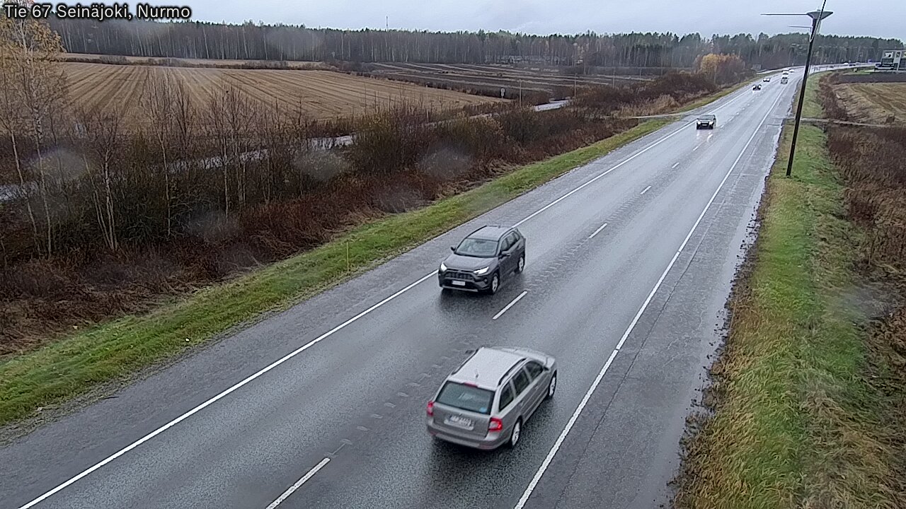 Weather Camera Image Väg 67 Seinäjoki, Nurmo, Seinäjoki, Etelä-Pohjanmaa