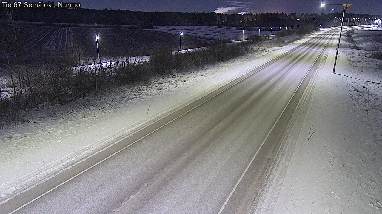 Weather Camera Image Road 67 Seinäjoki, Nurmo, Seinäjoki, Etelä-Pohjanmaa