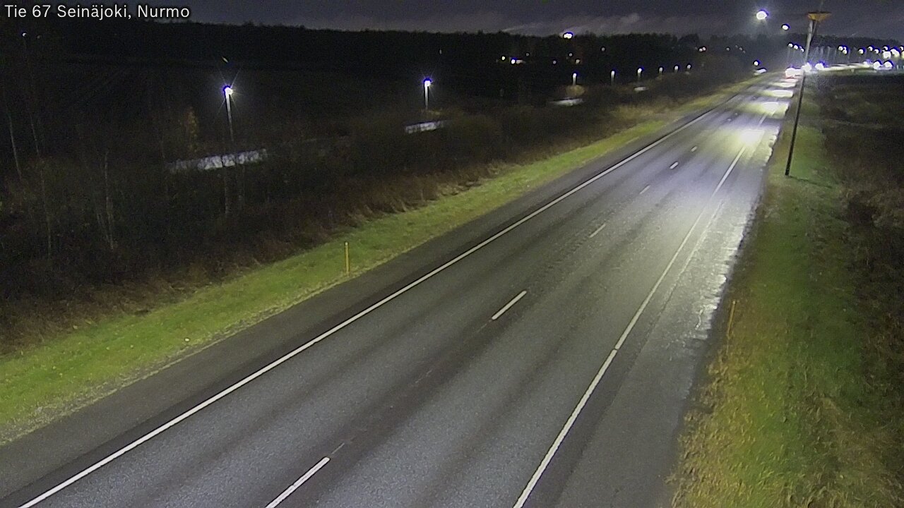 Weather Camera Image Väg 67 Seinäjoki, Nurmo, Seinäjoki, Etelä-Pohjanmaa