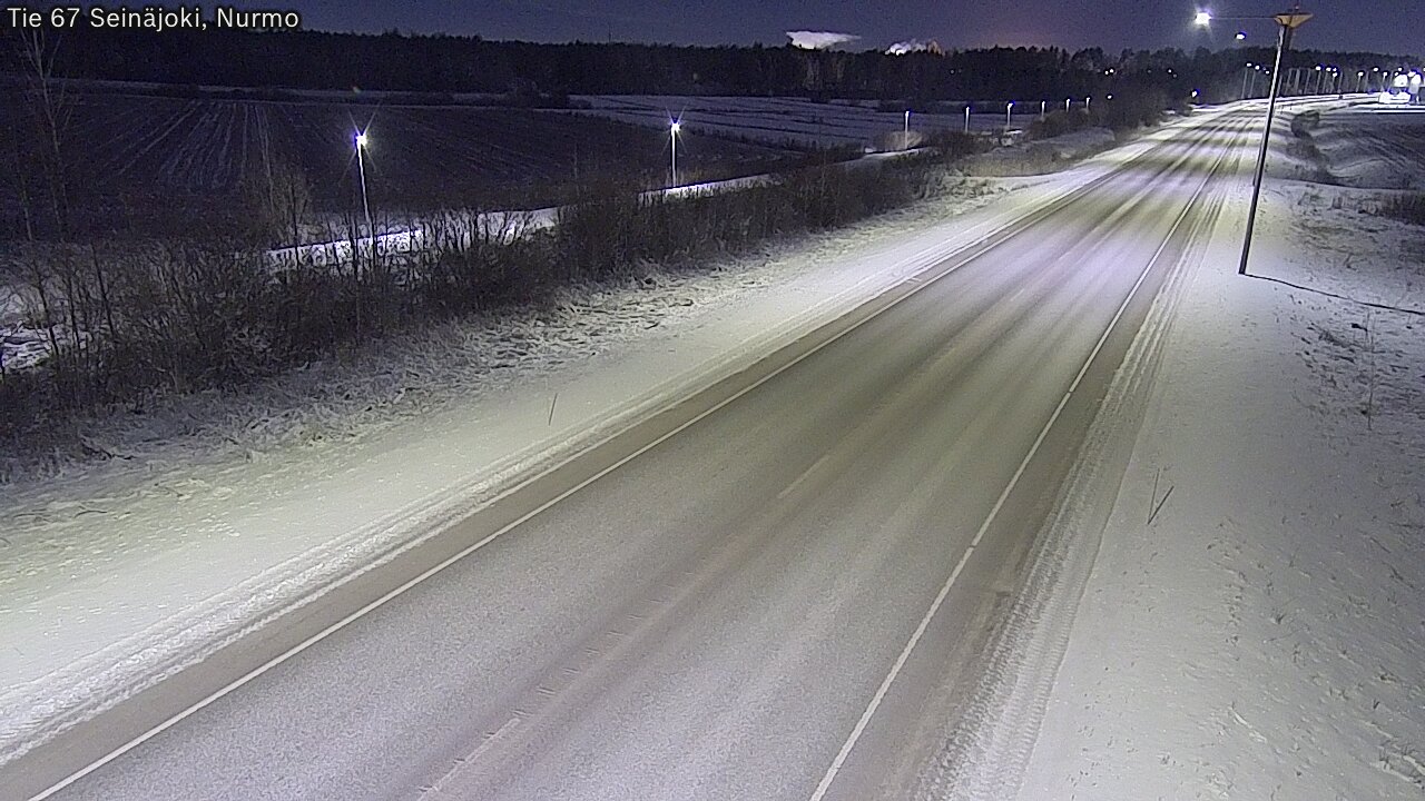 Weather Camera Image Road 67 Seinäjoki, Nurmo, Seinäjoki, Etelä-Pohjanmaa