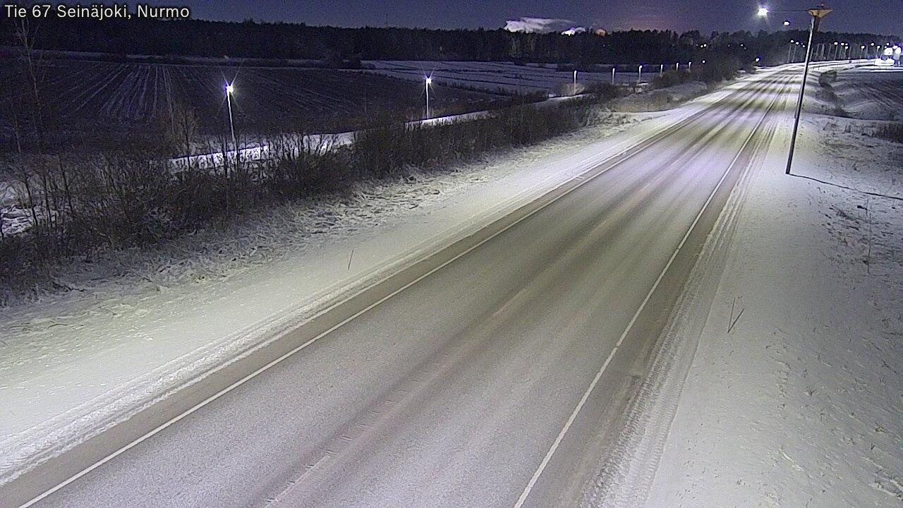 Weather Camera Image Road 67 Seinäjoki, Nurmo, Seinäjoki, Etelä-Pohjanmaa