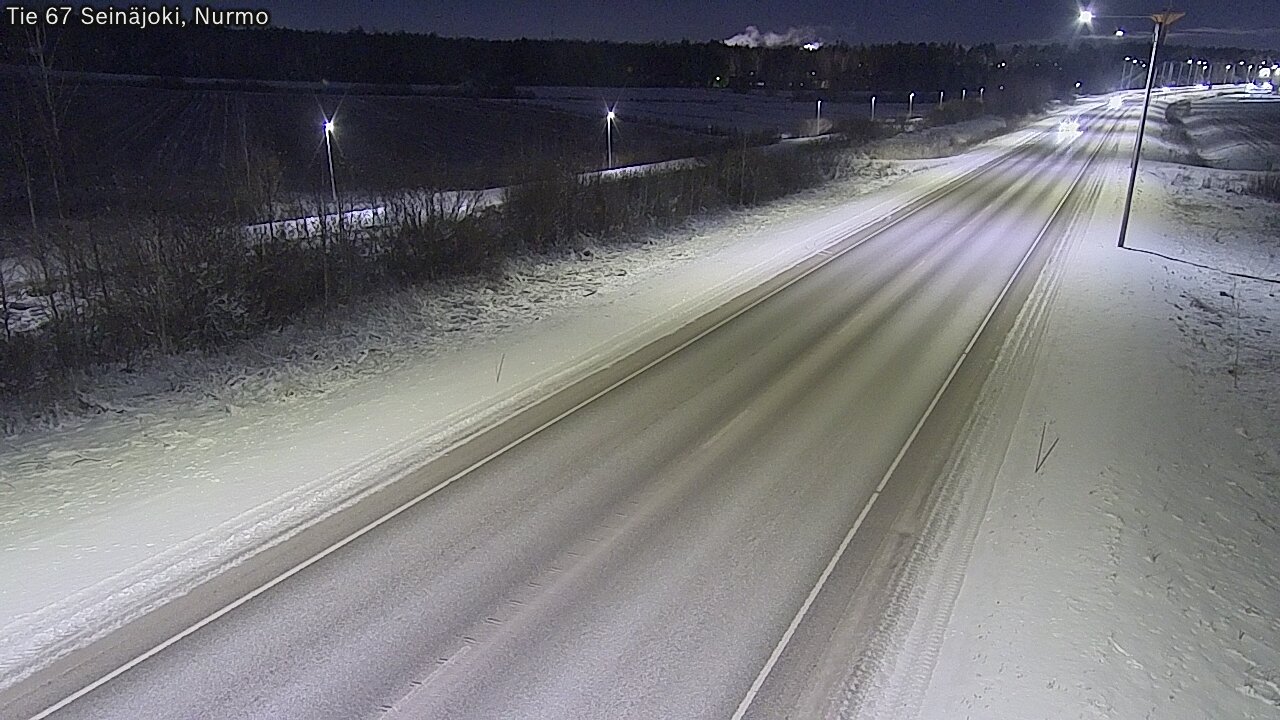 Weather Camera Image Road 67 Seinäjoki, Nurmo, Seinäjoki, Etelä-Pohjanmaa