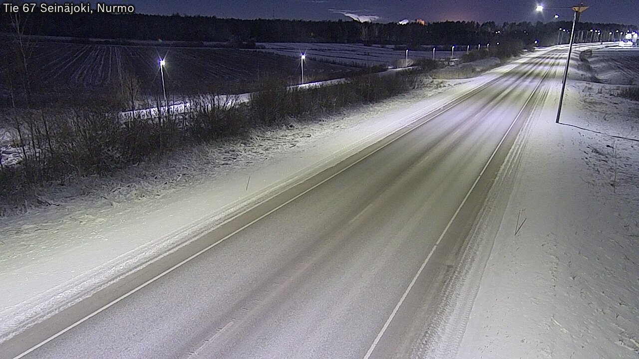 Weather Camera Image Road 67 Seinäjoki, Nurmo, Seinäjoki, Etelä-Pohjanmaa