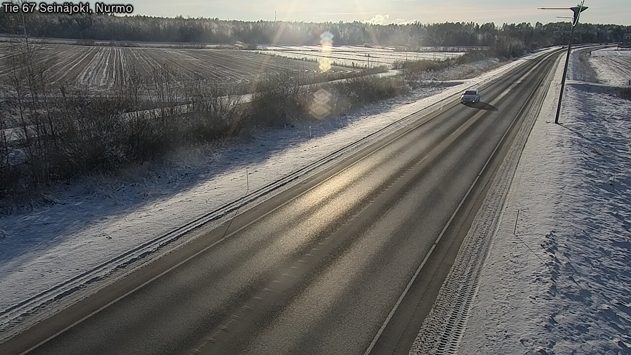 Weather Camera Image Road 67 Seinäjoki, Nurmo, Seinäjoki, Etelä-Pohjanmaa