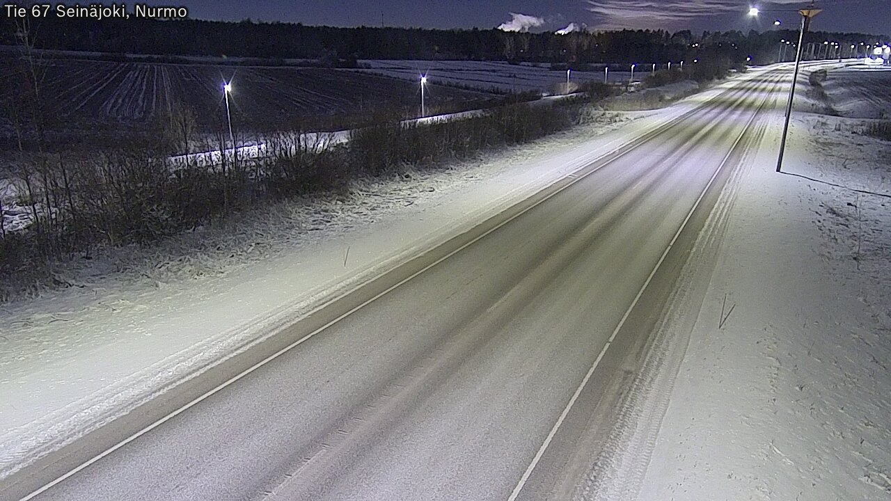 Weather Camera Image Road 67 Seinäjoki, Nurmo, Seinäjoki, Etelä-Pohjanmaa
