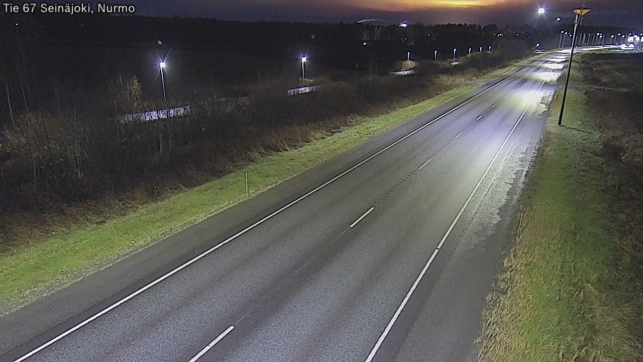 Weather Camera Image Road 67 Seinäjoki, Nurmo, Seinäjoki, Etelä-Pohjanmaa