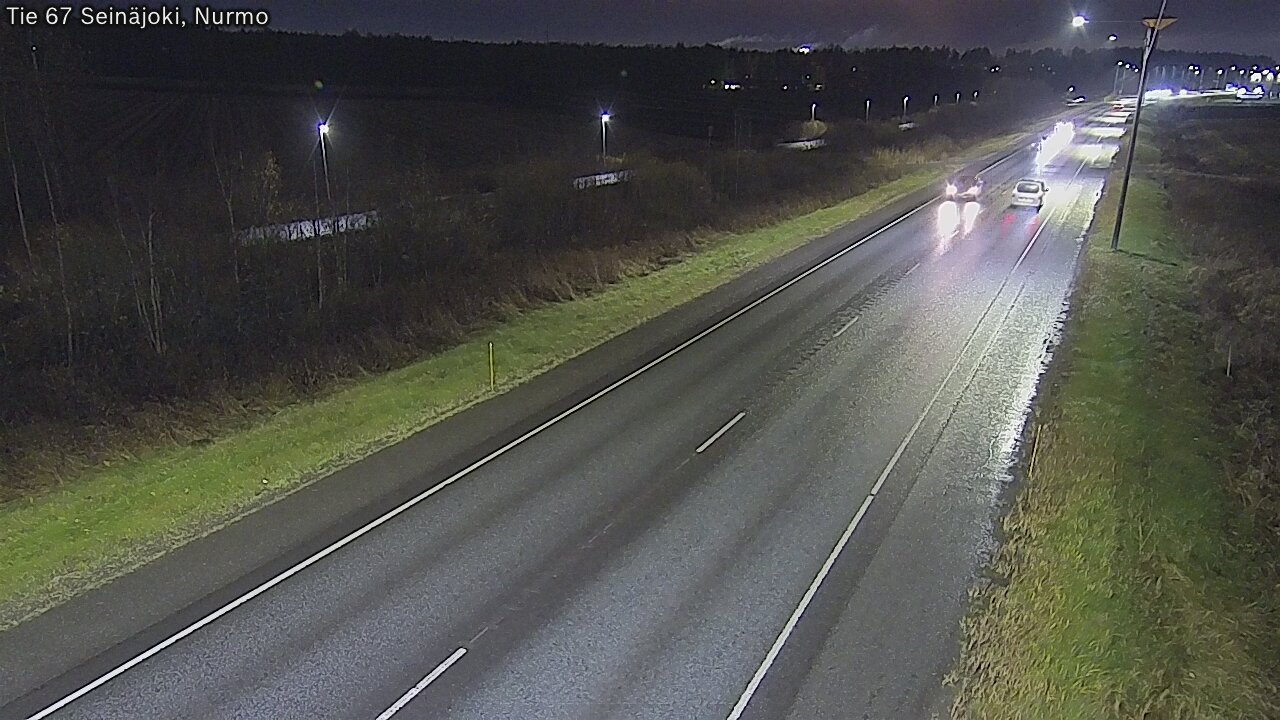 Weather Camera Image Väg 67 Seinäjoki, Nurmo, Seinäjoki, Etelä-Pohjanmaa