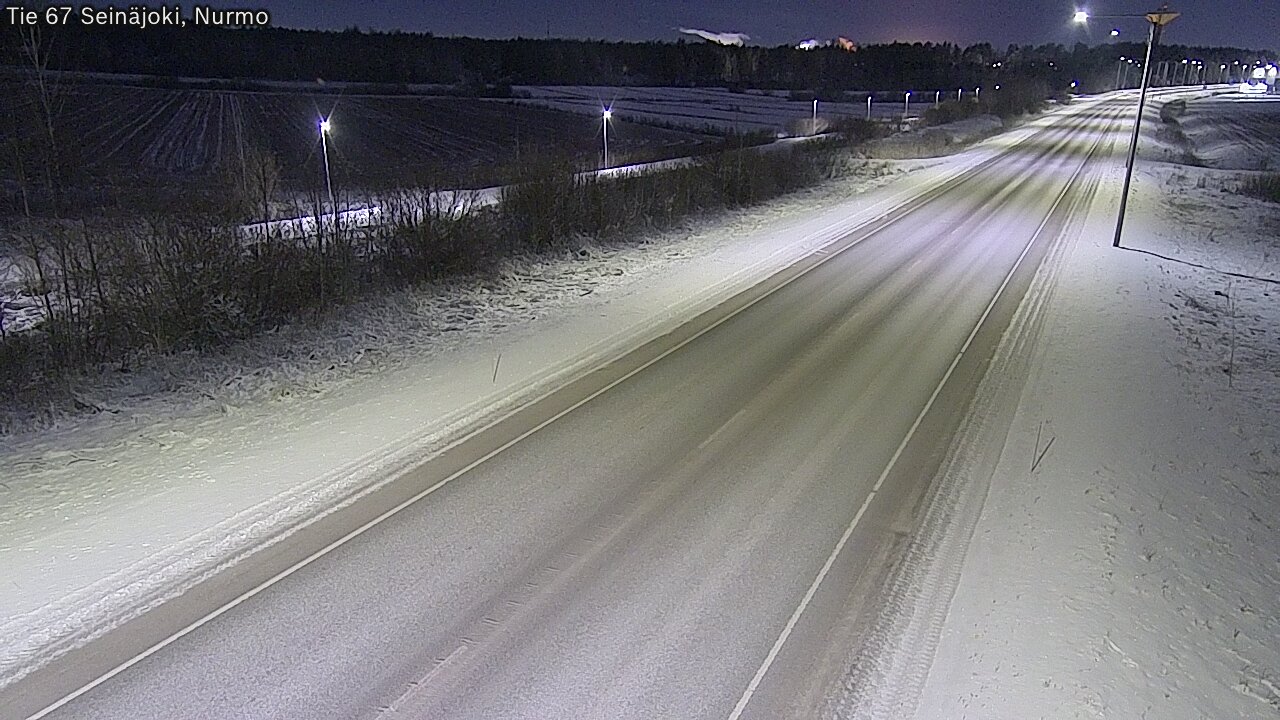 Weather Camera Image Road 67 Seinäjoki, Nurmo, Seinäjoki, Etelä-Pohjanmaa