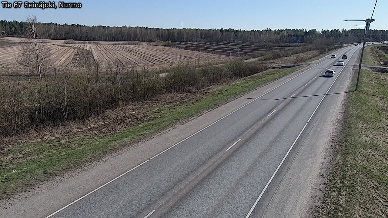 Weather Camera Image Väg 67 Seinäjoki, Nurmo, Seinäjoki, Etelä-Pohjanmaa