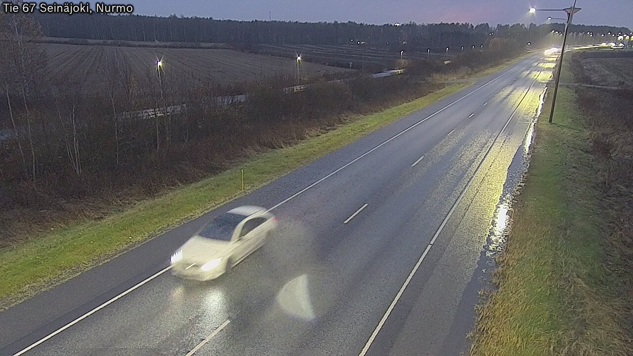 Weather Camera Image Väg 67 Seinäjoki, Nurmo, Seinäjoki, Etelä-Pohjanmaa