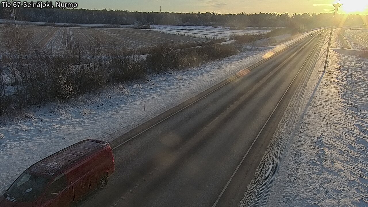 Weather Camera Image Road 67 Seinäjoki, Nurmo, Seinäjoki, Etelä-Pohjanmaa