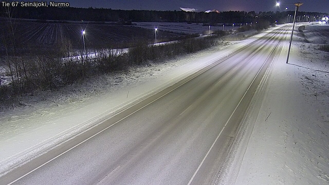 Weather Camera Image Road 67 Seinäjoki, Nurmo, Seinäjoki, Etelä-Pohjanmaa