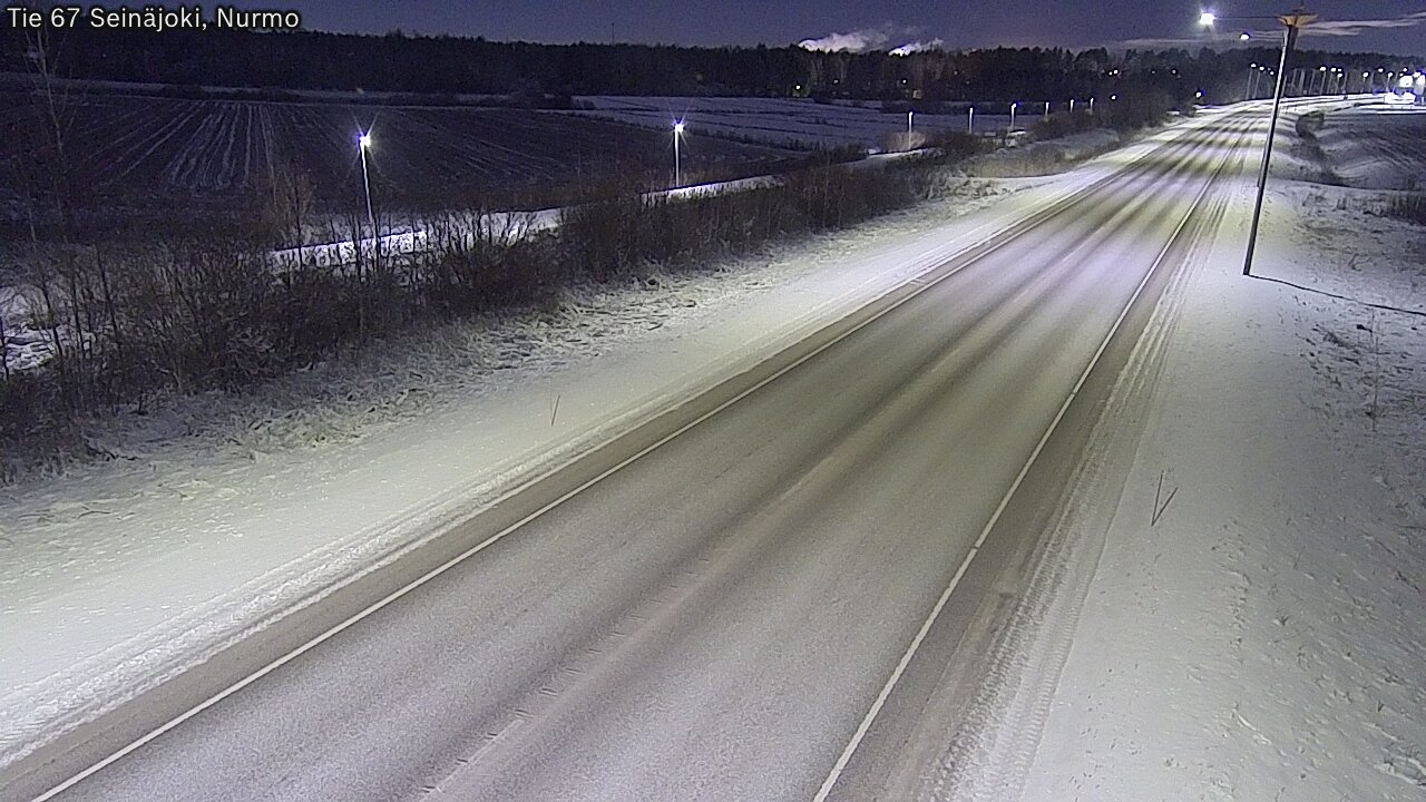 Weather Camera Image Road 67 Seinäjoki, Nurmo, Seinäjoki, Etelä-Pohjanmaa