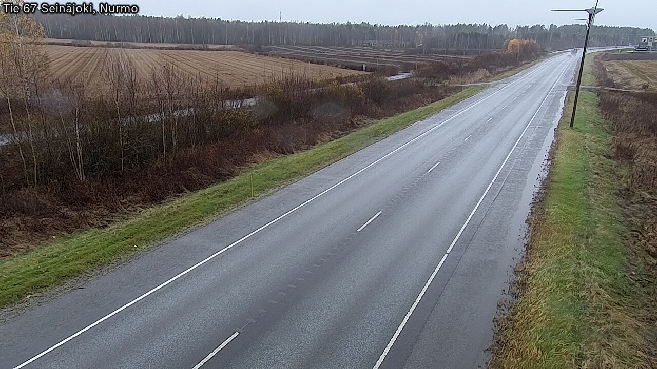 Weather Camera Image Väg 67 Seinäjoki, Nurmo, Seinäjoki, Etelä-Pohjanmaa