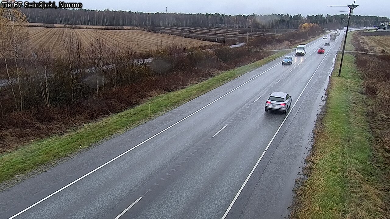 Weather Camera Image Väg 67 Seinäjoki, Nurmo, Seinäjoki, Etelä-Pohjanmaa