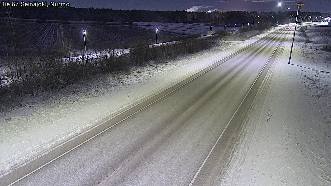 Weather Camera Image Road 67 Seinäjoki, Nurmo, Seinäjoki, Etelä-Pohjanmaa