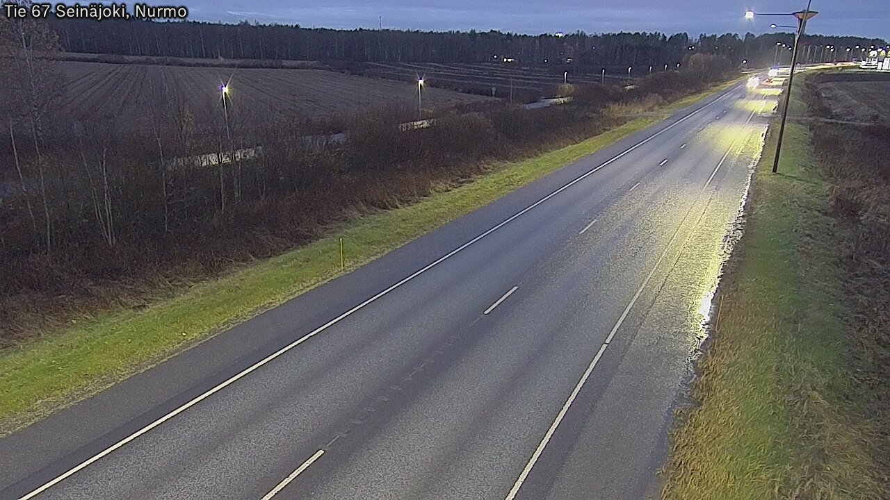 Weather Camera Image Väg 67 Seinäjoki, Nurmo, Seinäjoki, Etelä-Pohjanmaa