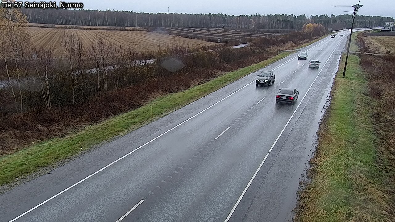 Weather Camera Image Väg 67 Seinäjoki, Nurmo, Seinäjoki, Etelä-Pohjanmaa