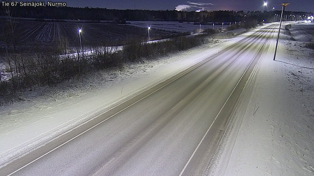 Weather Camera Image Road 67 Seinäjoki, Nurmo, Seinäjoki, Etelä-Pohjanmaa