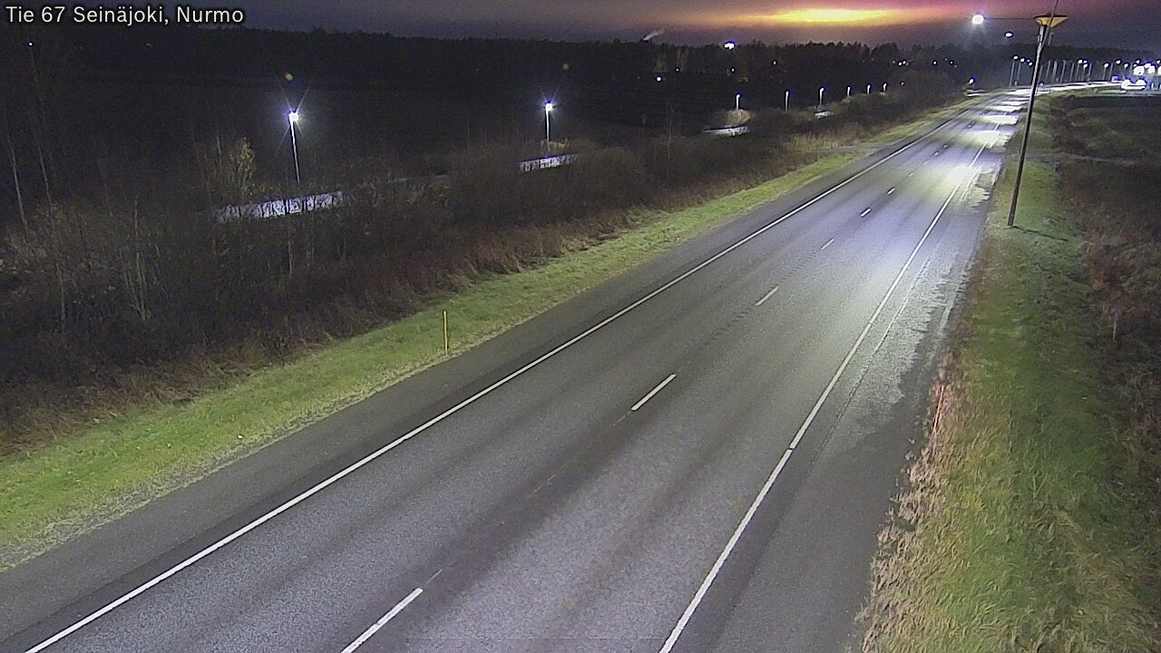 Weather Camera Image Road 67 Seinäjoki, Nurmo, Seinäjoki, Etelä-Pohjanmaa