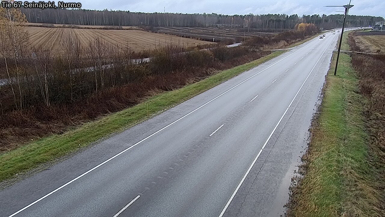 Weather Camera Image Väg 67 Seinäjoki, Nurmo, Seinäjoki, Etelä-Pohjanmaa