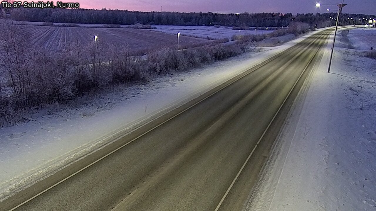 Weather Camera Image Road 67 Seinäjoki, Nurmo, Seinäjoki, Etelä-Pohjanmaa