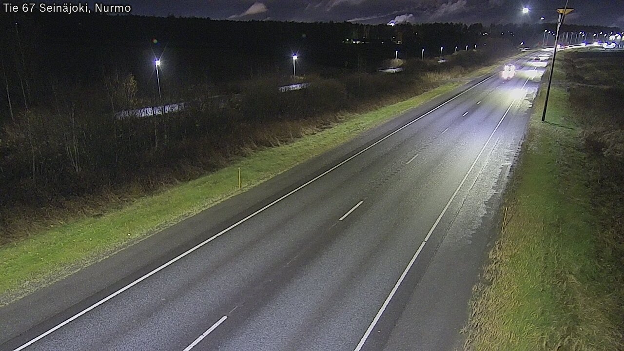 Weather Camera Image Väg 67 Seinäjoki, Nurmo, Seinäjoki, Etelä-Pohjanmaa