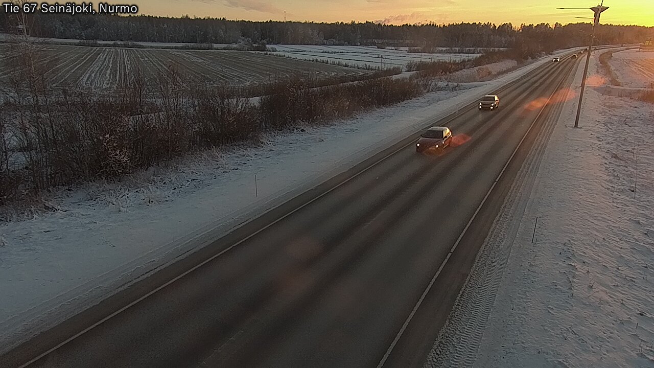 Weather Camera Image Road 67 Seinäjoki, Nurmo, Seinäjoki, Etelä-Pohjanmaa
